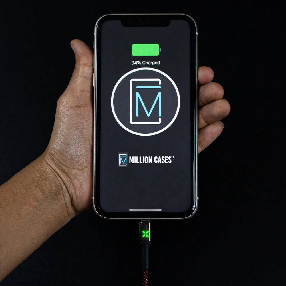 Million Cases Auto Disconnect Fast Charging Braided Lightning Cable - Image 10