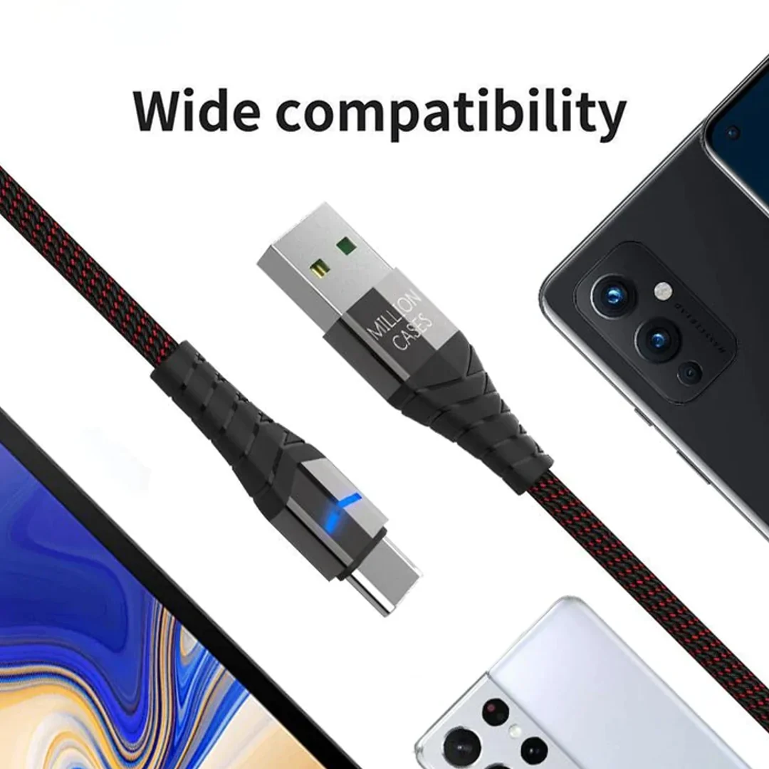 Million Cases - Auto Disconnect Quick Charging Smart Type-C Cable - Image 6