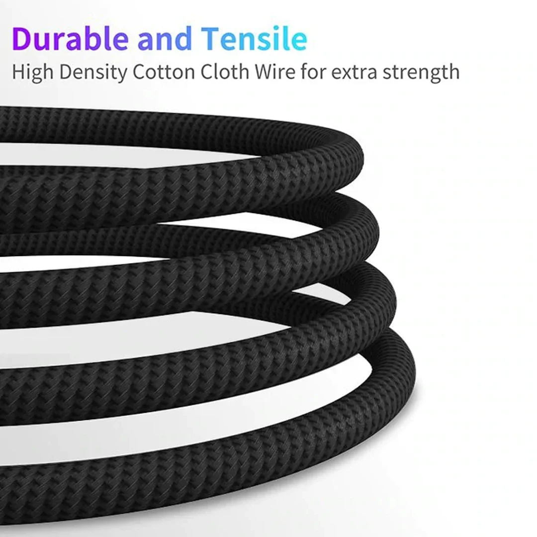Million Cases - Nylon Braided Quick Charging Lightning Cable - Image 3