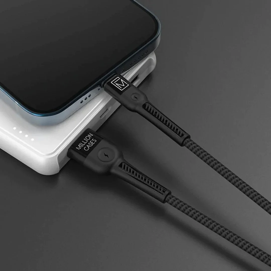 Million Cases - Nylon Braided Quick Charging Lightning Cable - Image 6
