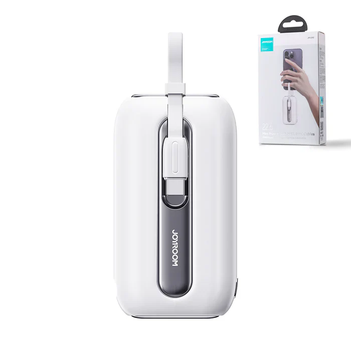 Mini Compact 22.5W 10000mAh Power Bank with Dual Cables - Image 6