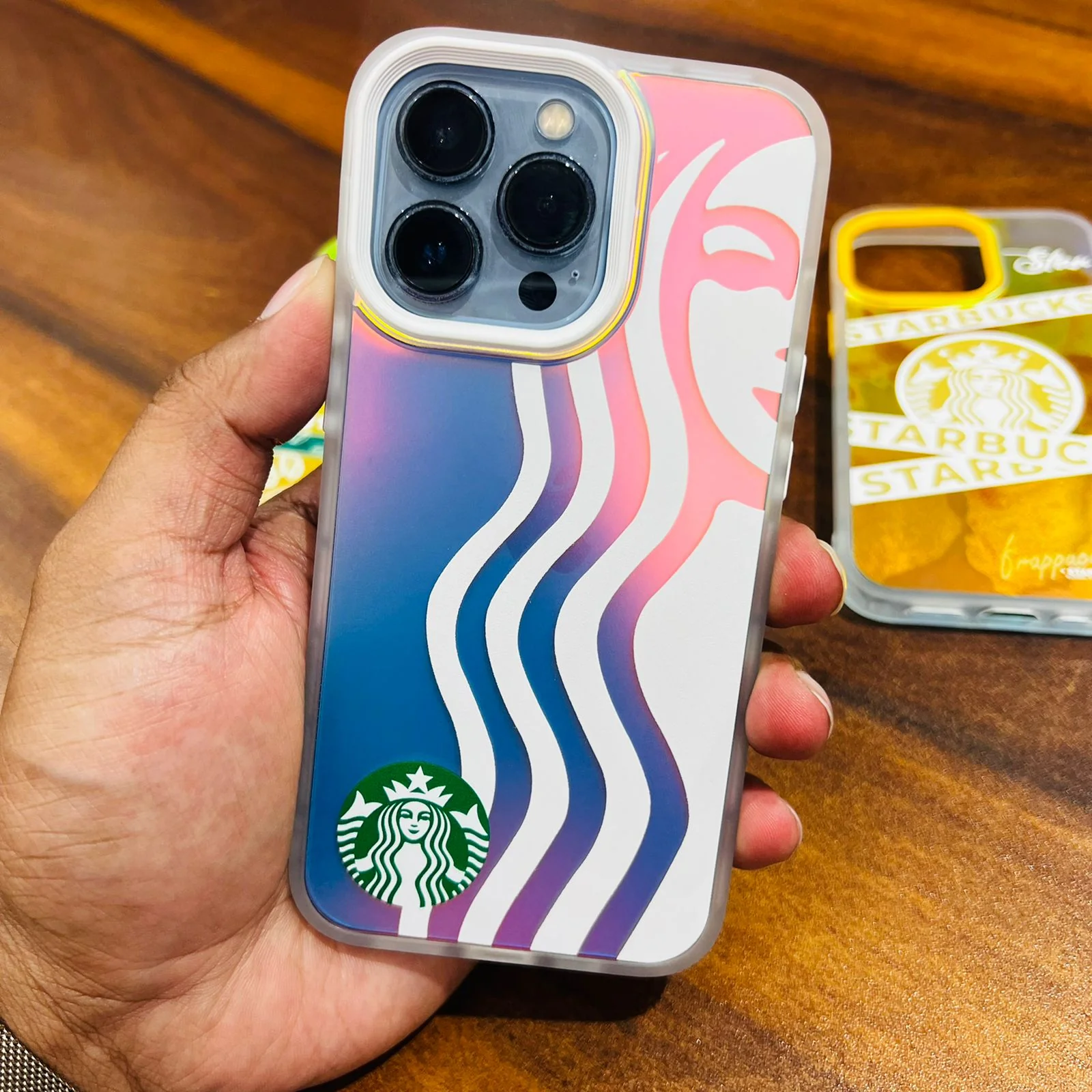 iPhone Hologram Shockproof Gradient Case - Image 5