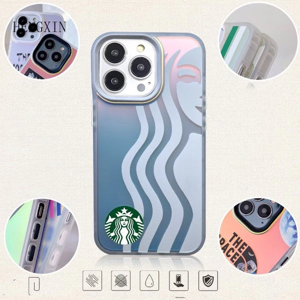 iPhone Hologram Shockproof Gradient Case - Image 6