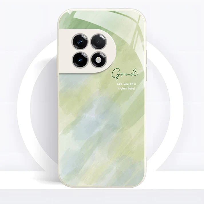 Modern Abstract Artistry Acrylic Glass Case - OnePlus - Image 4