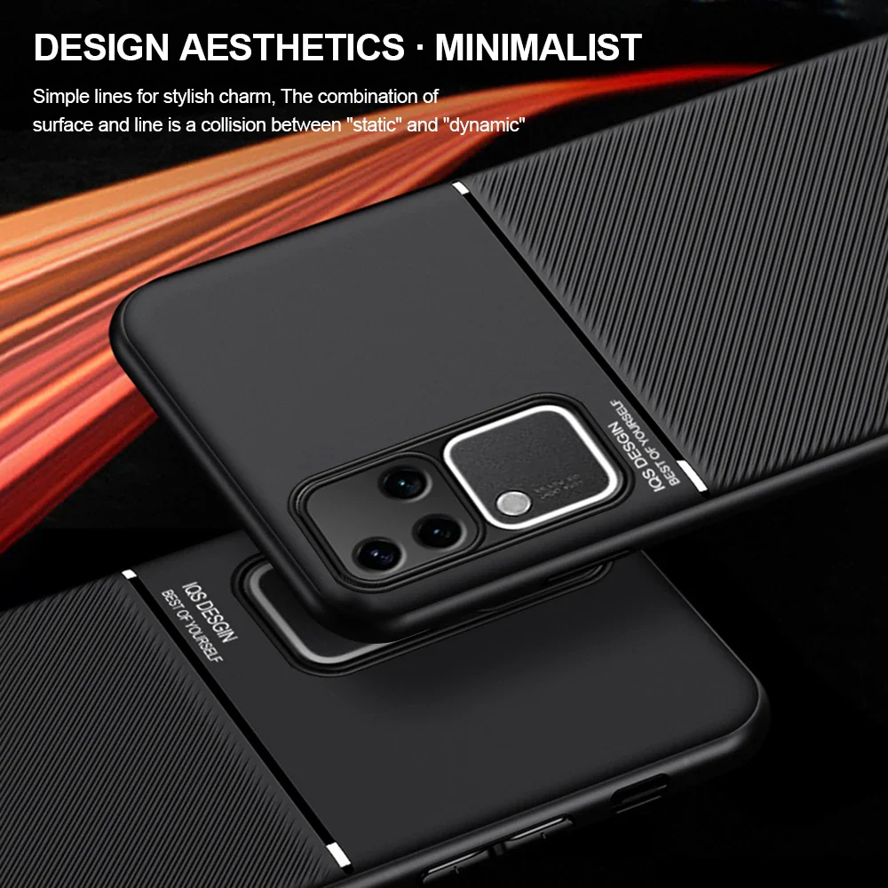 Modern Leather Pattern Slimline Case - Vivo - Image 12