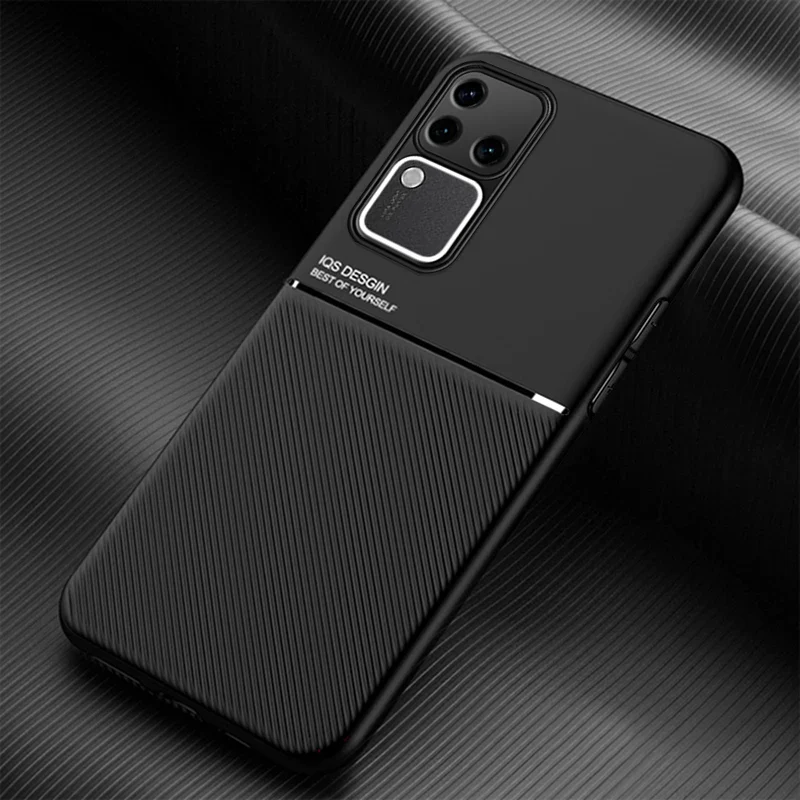 Modern Leather Pattern Slimline Case - Vivo - Image 2
