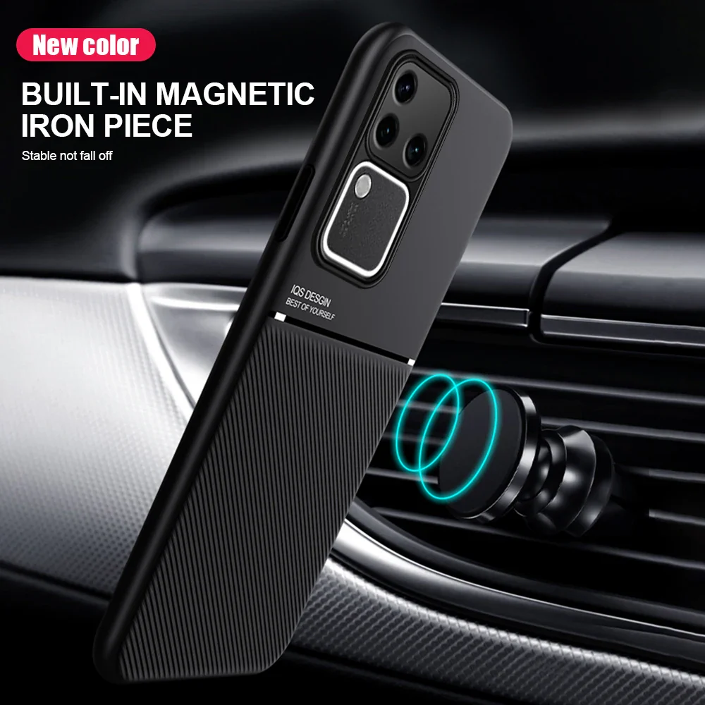 Modern Leather Pattern Slimline Case - Vivo - Image 7
