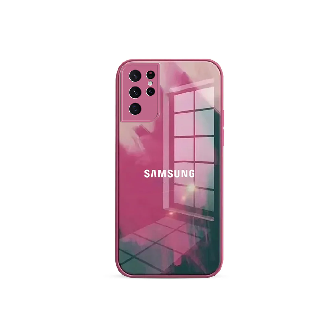 Watercolor Anti-Scratch Wave Glass Case - Samsung - Image 8