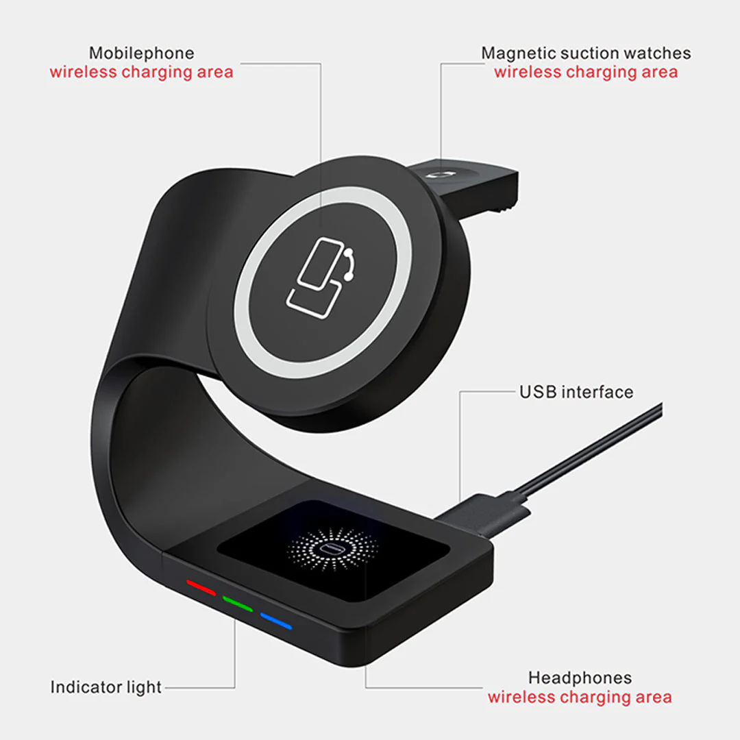 Multi-Function Magnetic Wireless Charger - Image 6