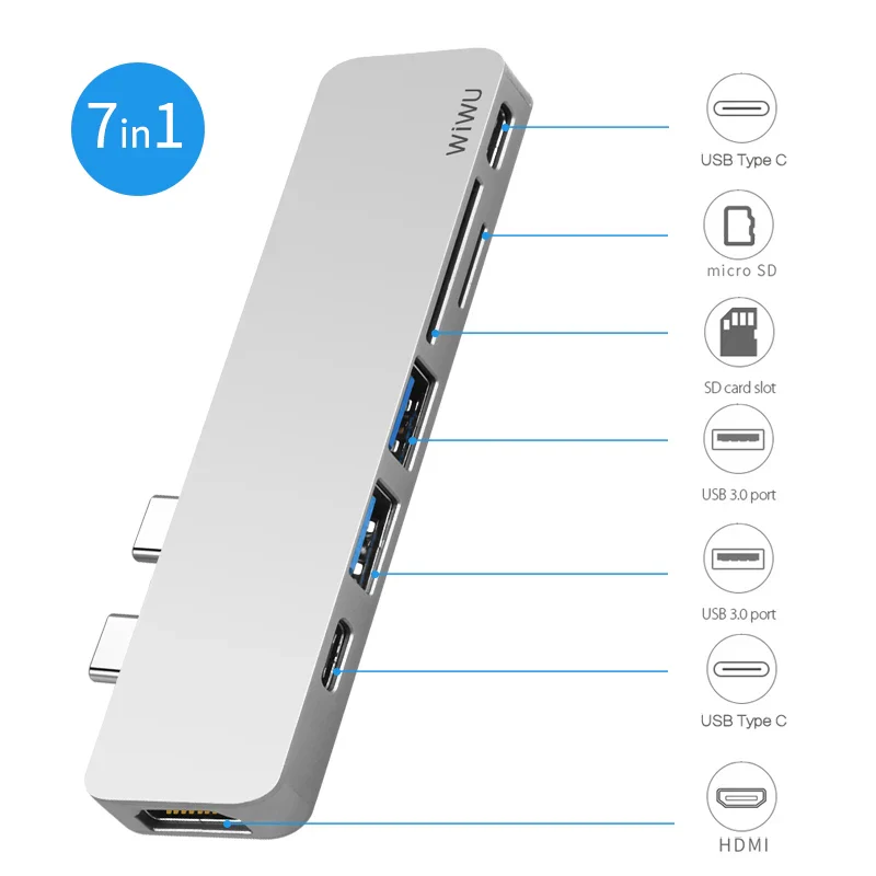 MultiPort Pro 7 In 1 USB Hub - Image 4