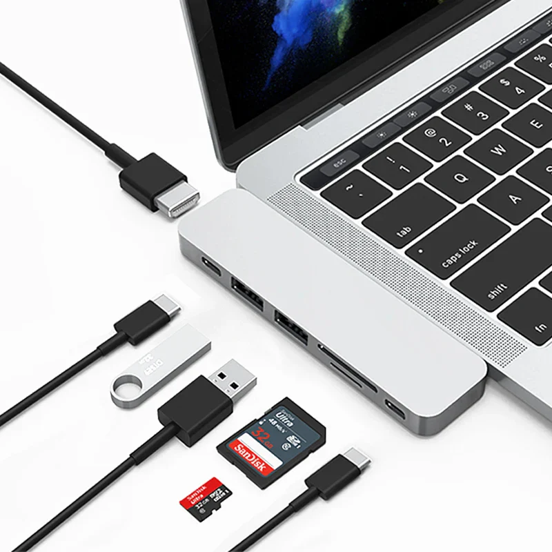 MultiPort Pro 7 In 1 USB Hub - Image 5