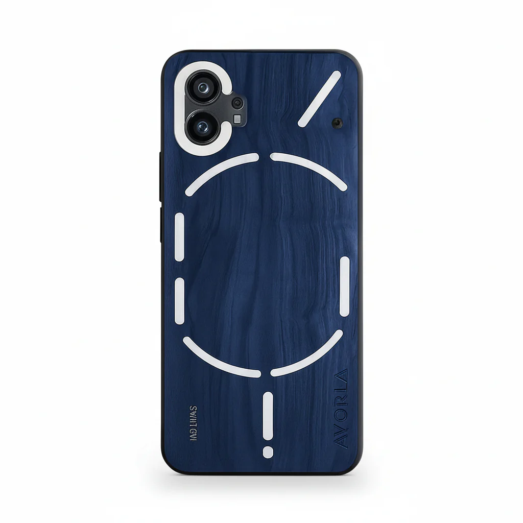 Nature Vibe Bamboo Wood Pattern Case - Nothing - Image 2