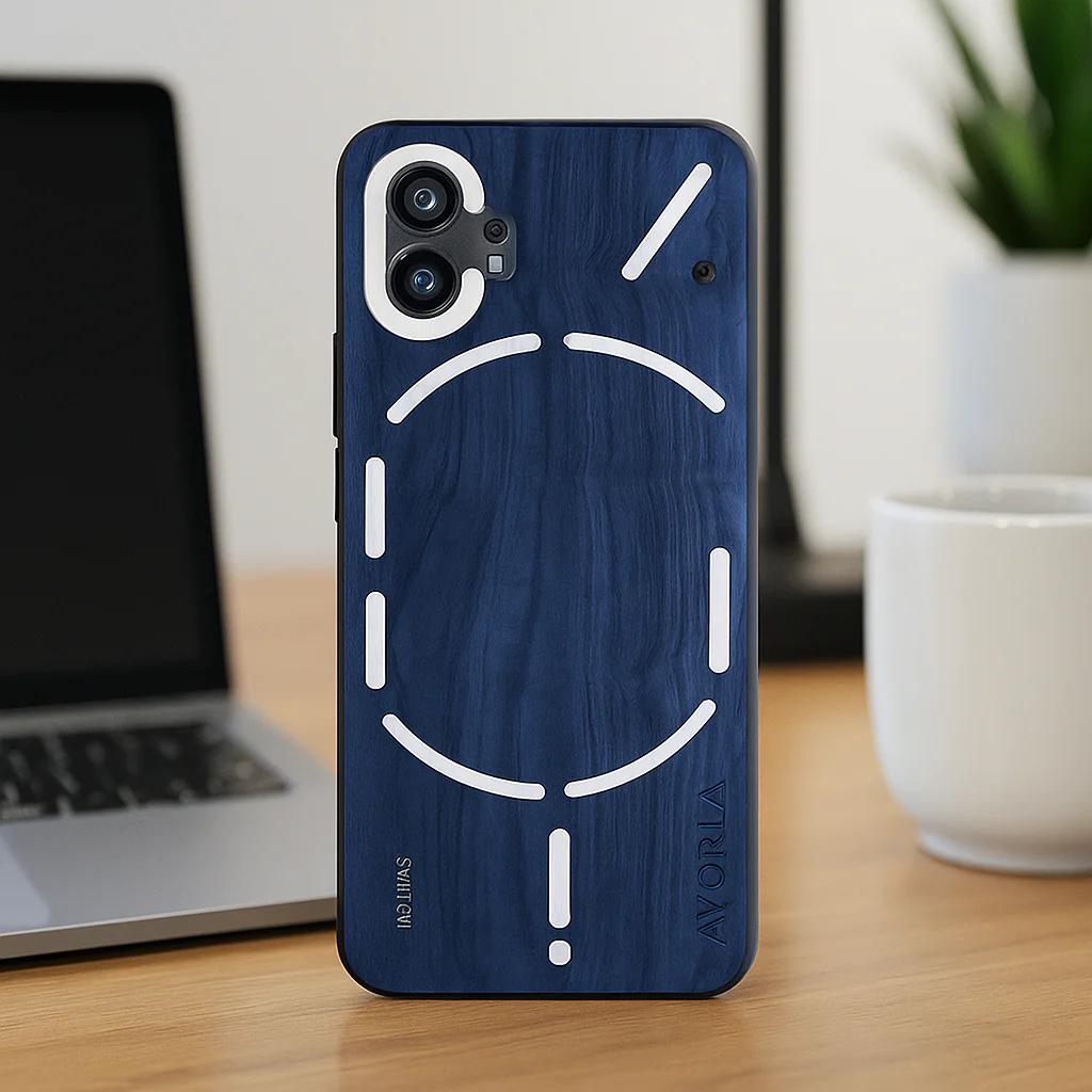 Nature Vibe Bamboo Wood Pattern Case - Nothing - Image 4