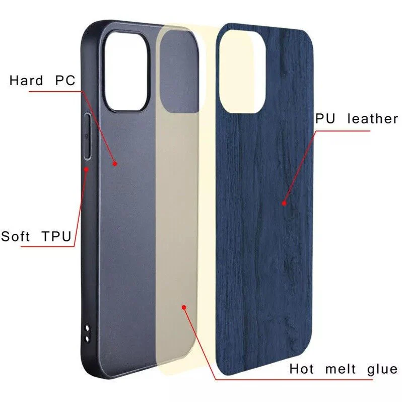 Nature Vibe Bamboo Wood Pattern Case - Nothing - Image 5