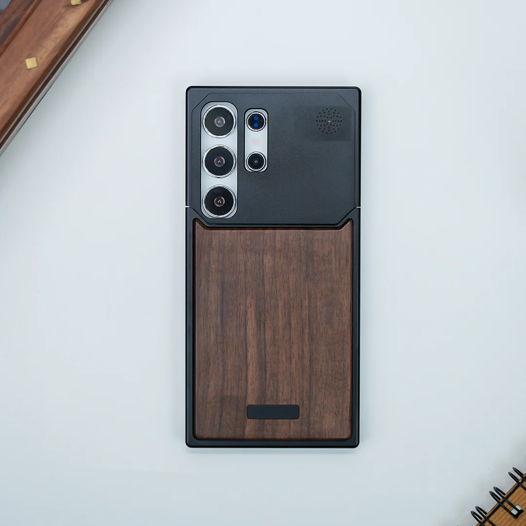 Nature Wood Grain Metallic Case - Samsung - Image 3