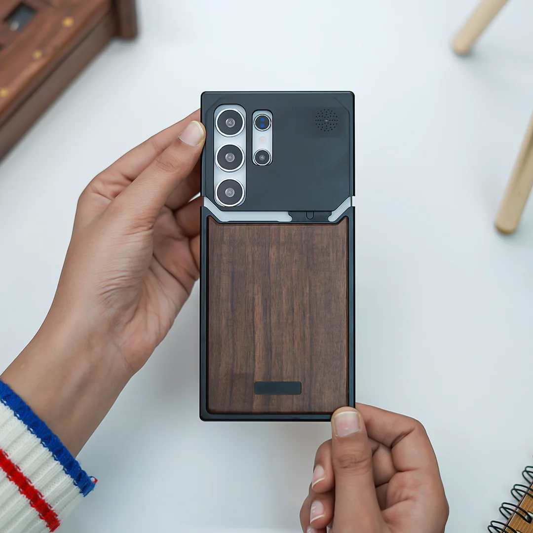 Nature Wood Grain Metallic Case - Samsung - Image 4
