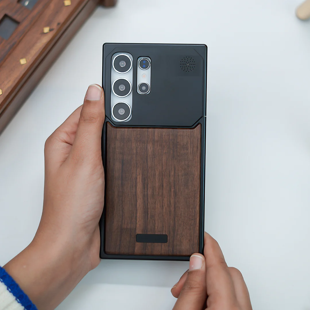 Nature Wood Grain Metallic Case - Samsung - Image 5