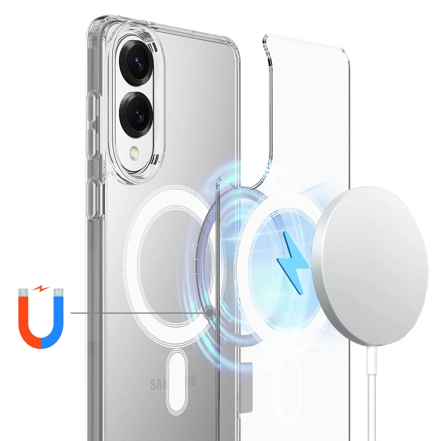 New Generation Clear Magsafe Edition Case - Samsung - Image 2