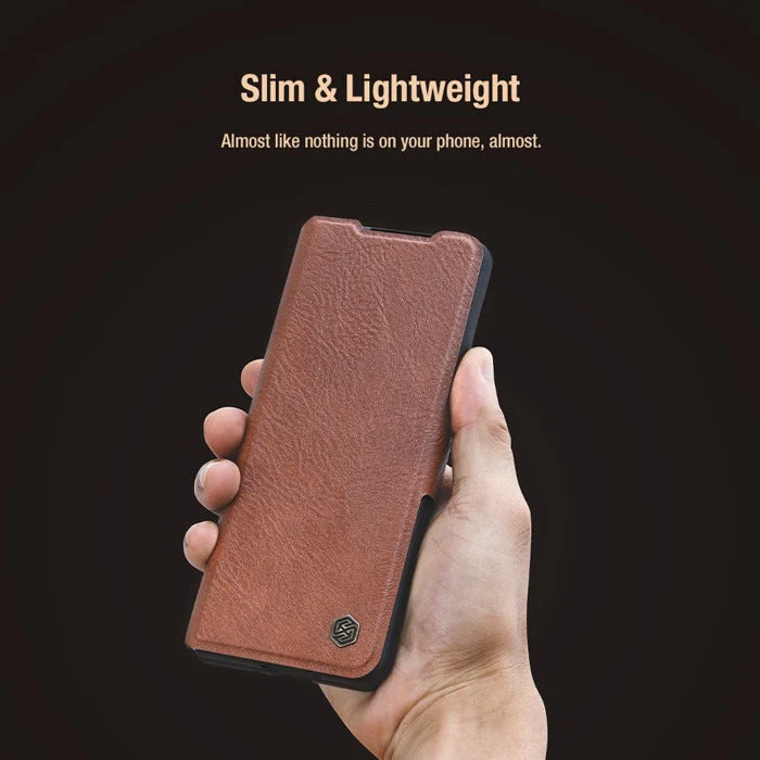 Nillkin ® Galaxy Z Fold4 Luxury Leather Case With Pen Pocket - Image 3