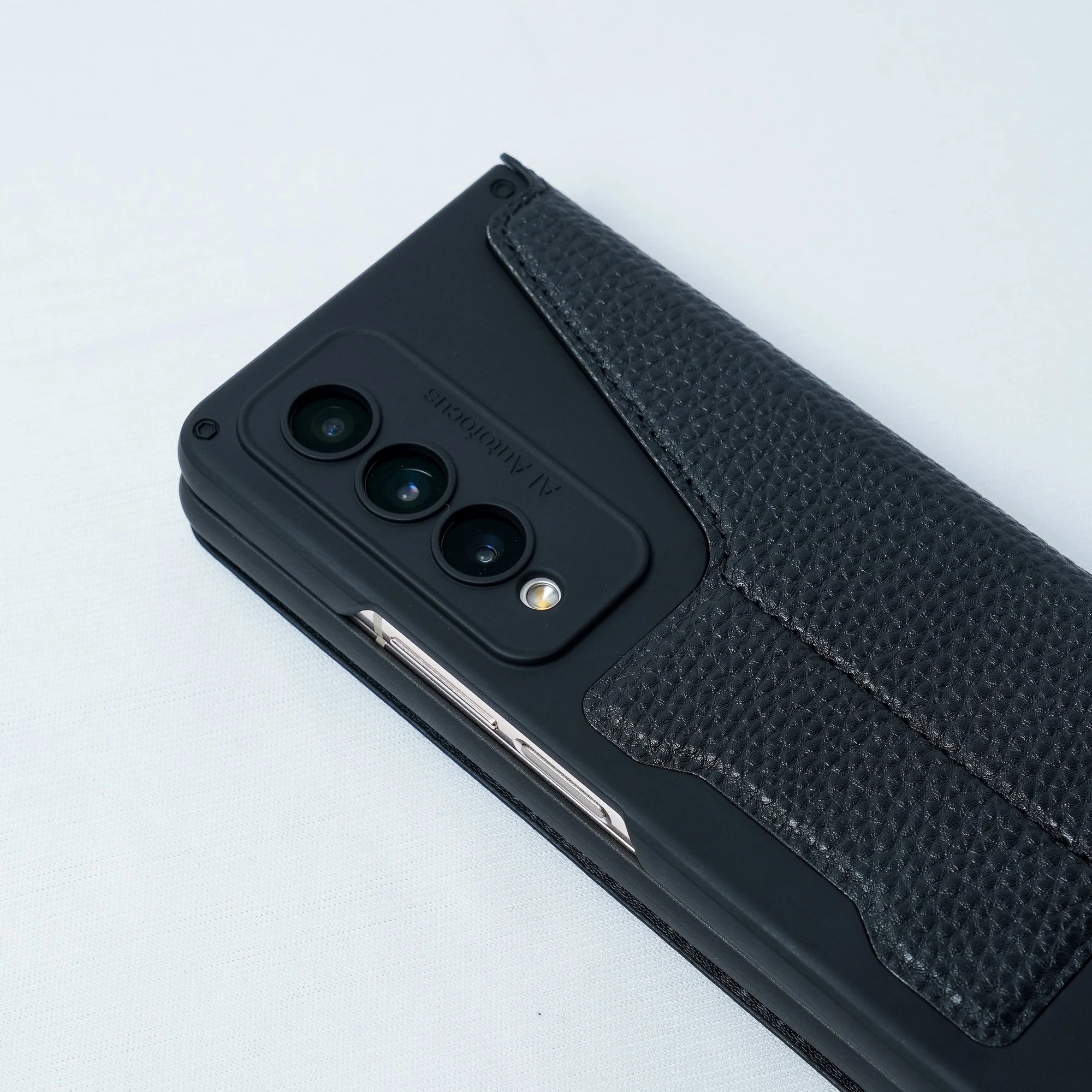 Nillkin ® Galaxy Z Fold4 Rugged Leather Pen Stand Case - Image 7