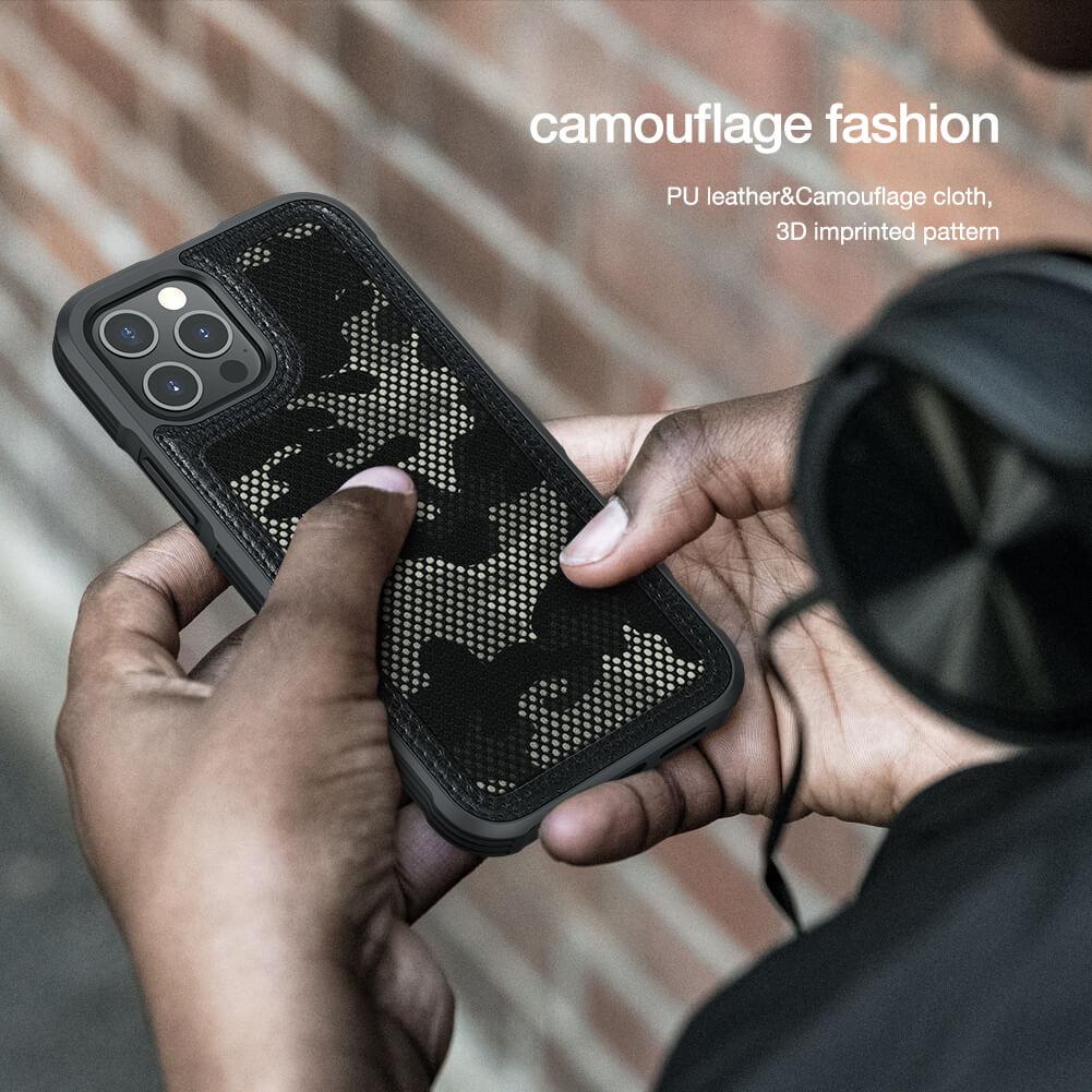 Nillkin ® iPhone 12 Camouflage Pattern Cloth Case - Image 2