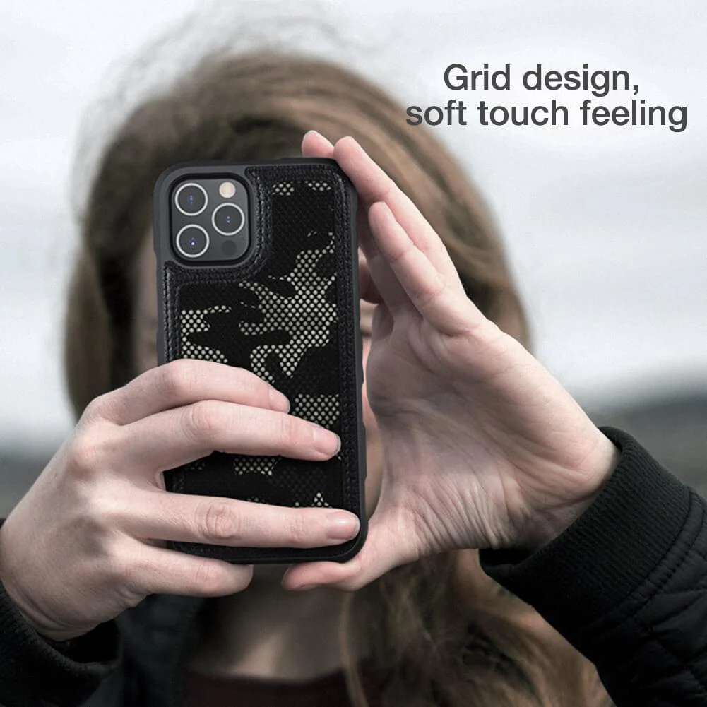 Nillkin ® iPhone 12 Camouflage Pattern Cloth Case - Image 3