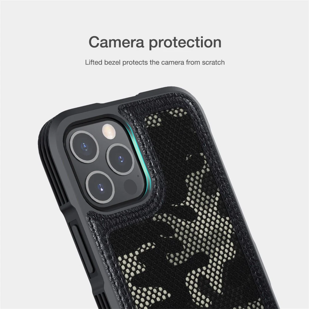Nillkin ® iPhone 12 Camouflage Pattern Cloth Case - Image 7
