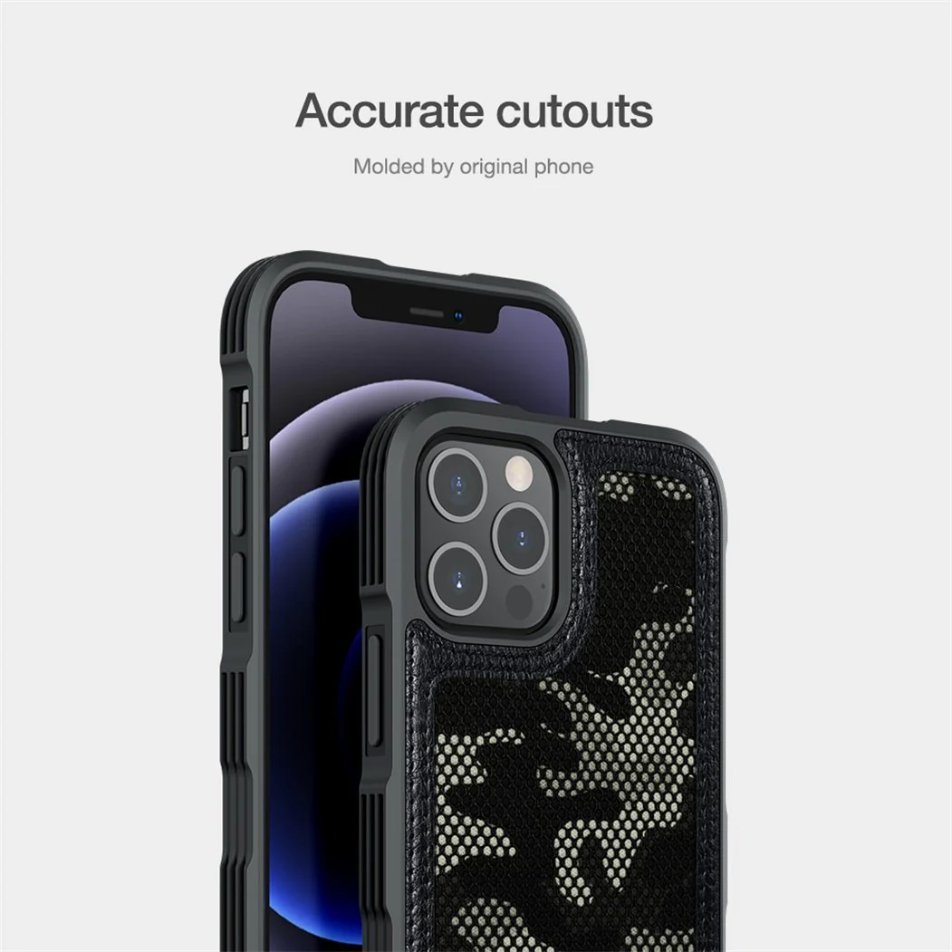 Nillkin ® iPhone 12 Pro Max Camouflage Pattern Cloth Case - Image 3