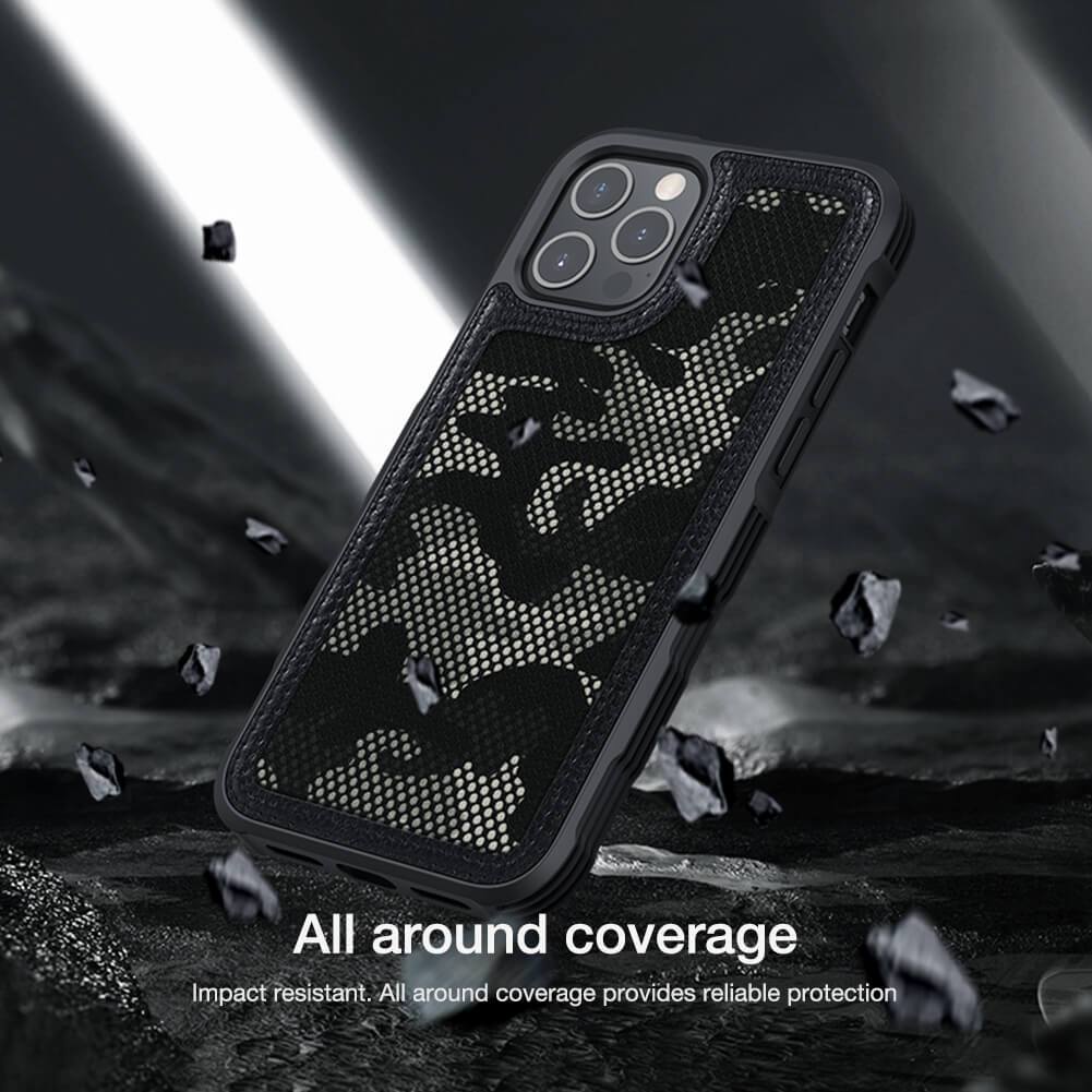 Nillkin ® iPhone 12 Pro Max Camouflage Pattern Cloth Case - Image 4
