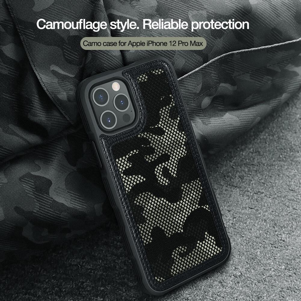 Nillkin ® iPhone 12 Pro Max Camouflage Pattern Cloth Case - Image 6