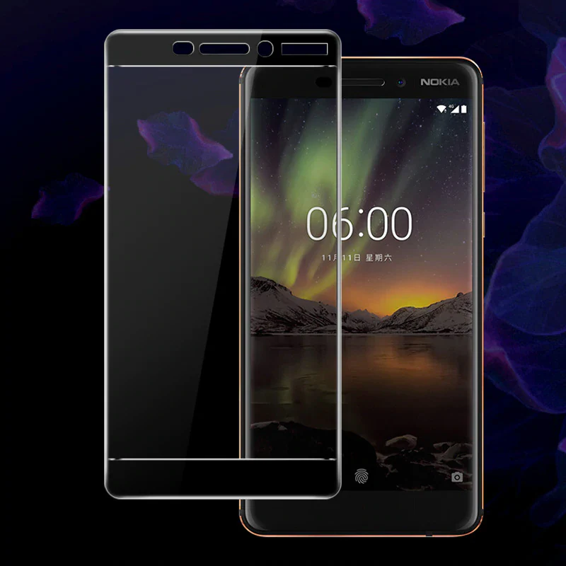 Nokia 6.1 Original 5D Tempered Glass Screen Protector - Image 3