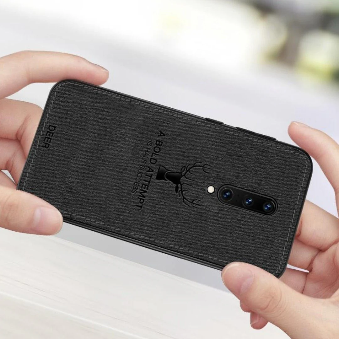 OnePlus 8 (3 in 1 Combo) Deer Case + Tempered Glass + Earphones - Image 4
