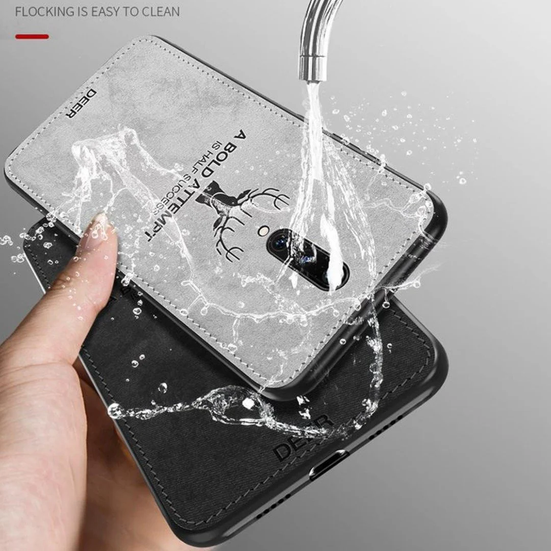 OnePlus 8 (3 in 1 Combo) Deer Case + Tempered Glass + Earphones - Image 5