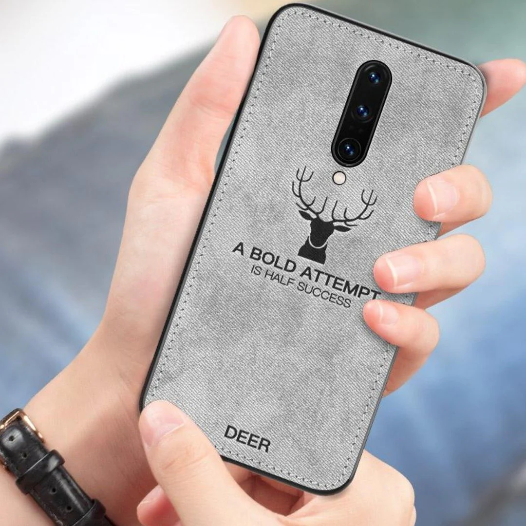 OnePlus 8 (3 in 1 Combo) Deer Case + Tempered Glass + Earphones - Image 7