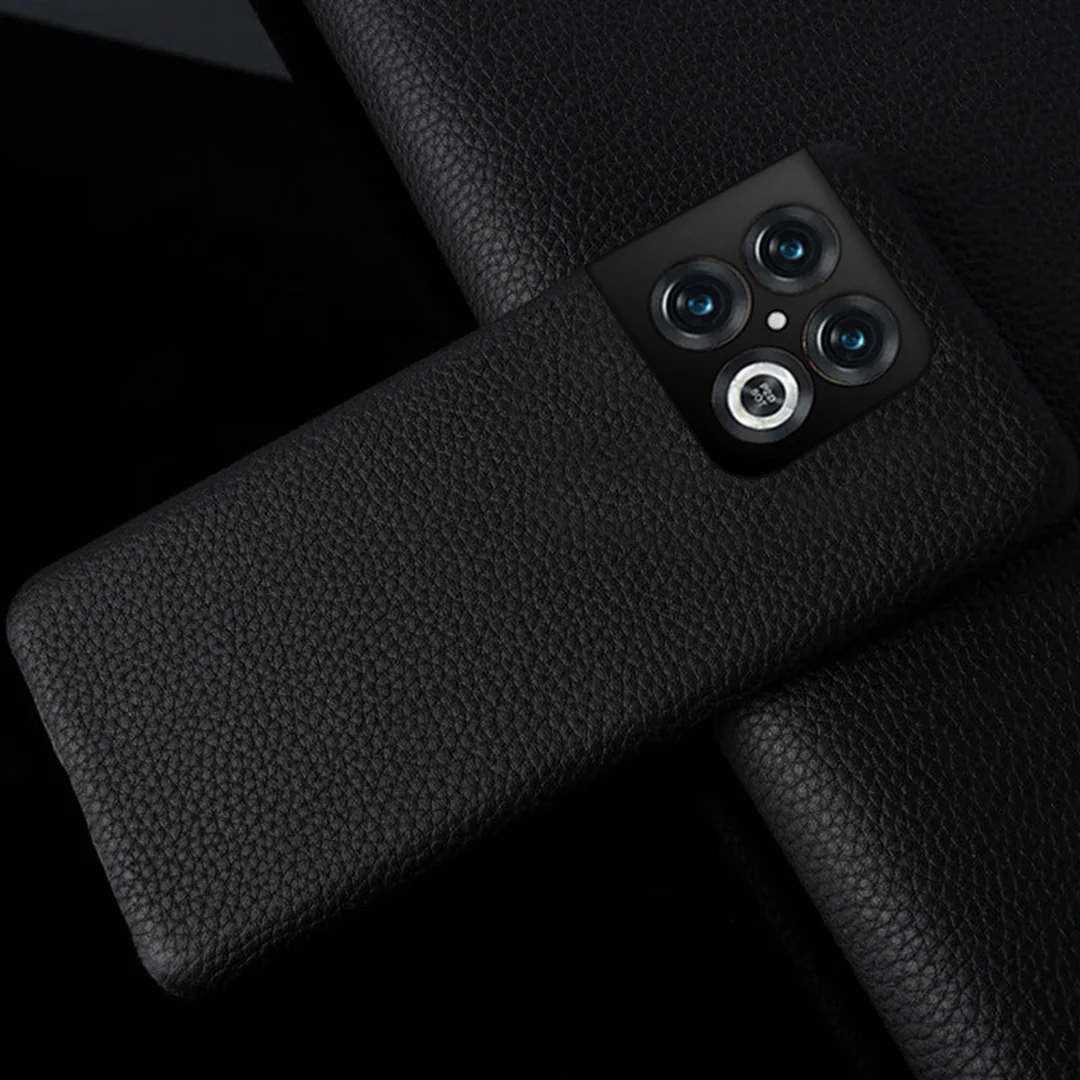 OnePlus 10 Pro Deluxe Signature Leather Guard Case - Image 9