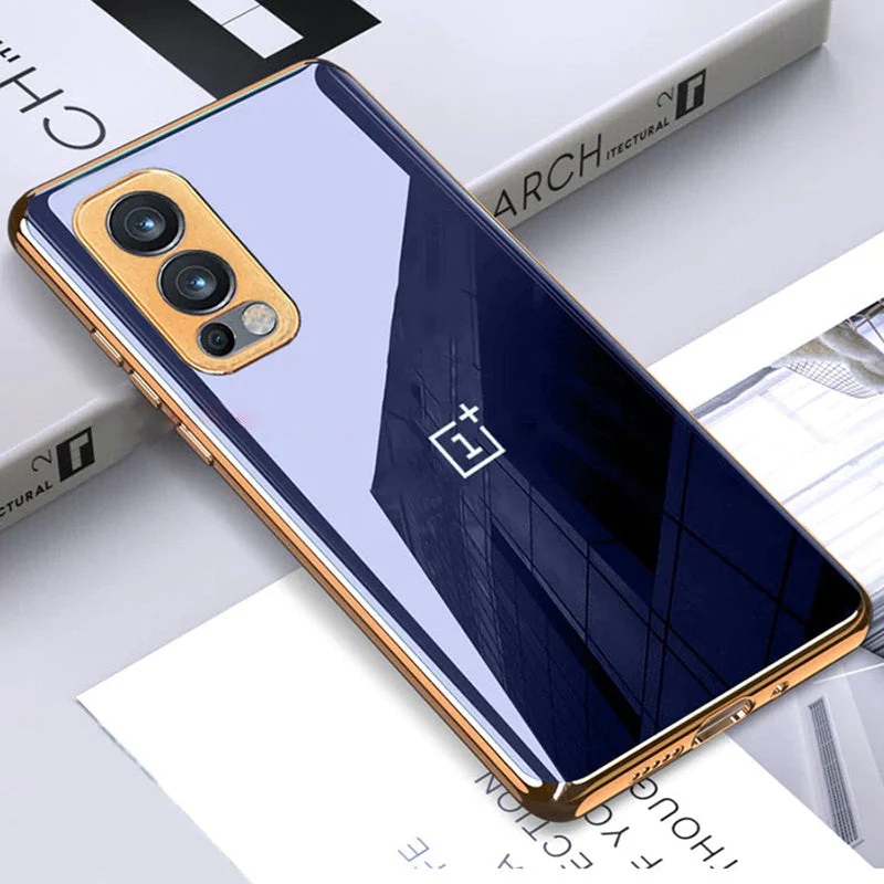 OnePlus 10 Series Glossy Gold Edge Back Logo Case - Image 4