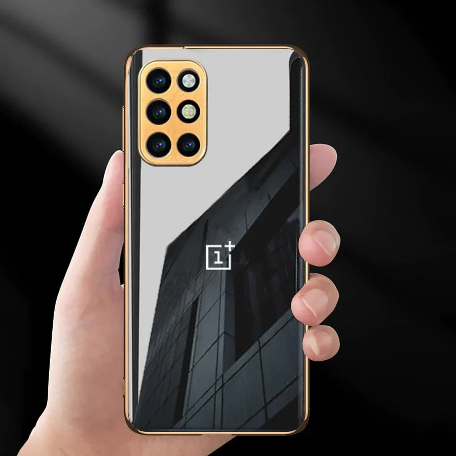 OnePlus 10 Series Glossy Gold Edge Back Logo Case - Image 5