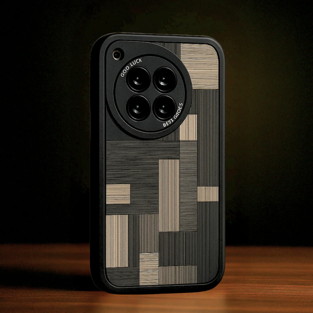 OnePlus 10R Classic Pattern Leather Case - Image 4