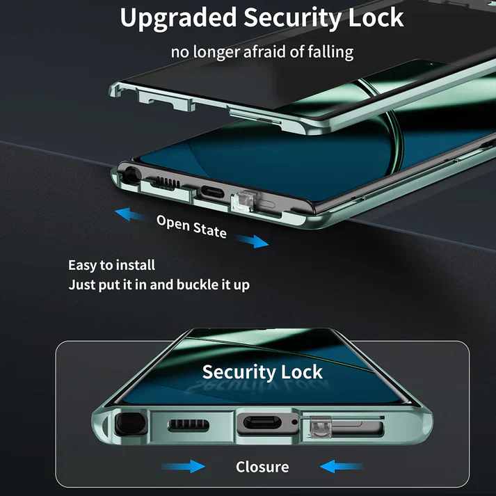 OnePlus 10R Dual Magnetic Glass Armor Case - Image 11