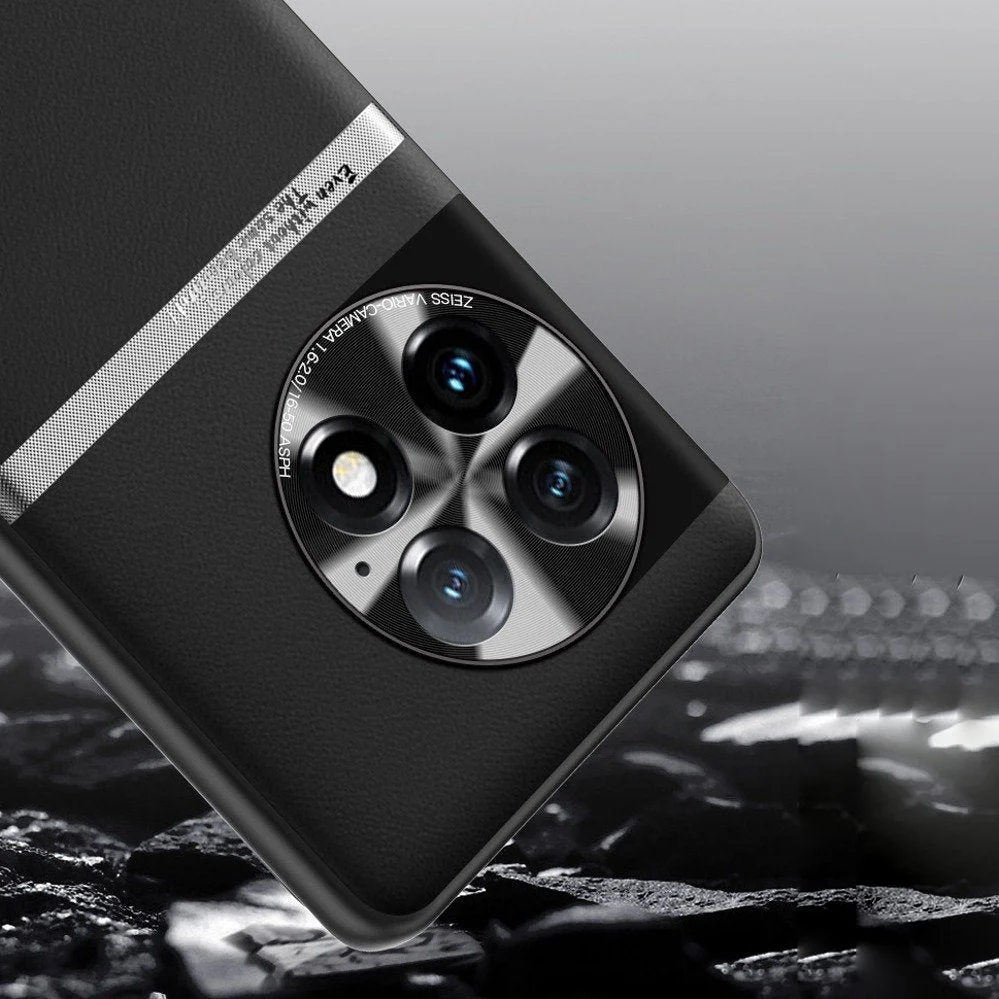OnePlus 10R Sleek Luxury Leather Texture Case - Image 4