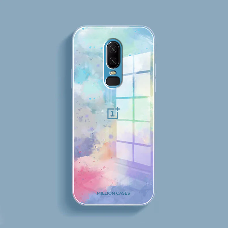 Watercolor Splatter Glass Back Case - OnePlus - Image 5