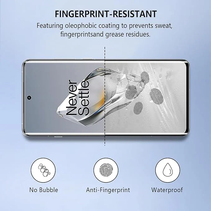 OnePlus 12 Full Liquid Glue UV Tempered Glass - Image 10