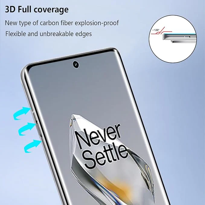 OnePlus 12 Full Liquid Glue UV Tempered Glass - Image 11