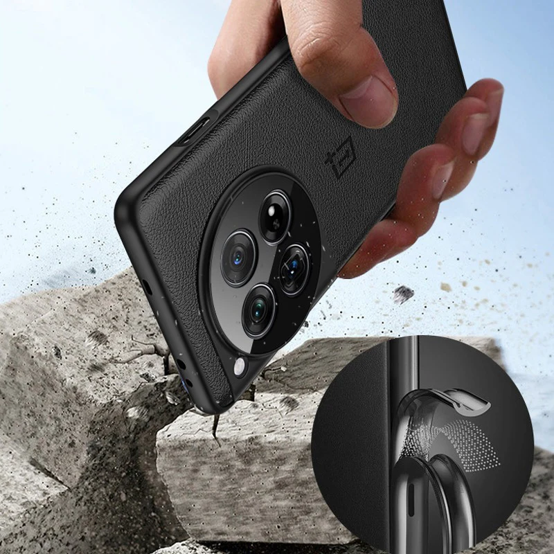 OnePlus 12 Versatile Refined Leather Case - Image 7