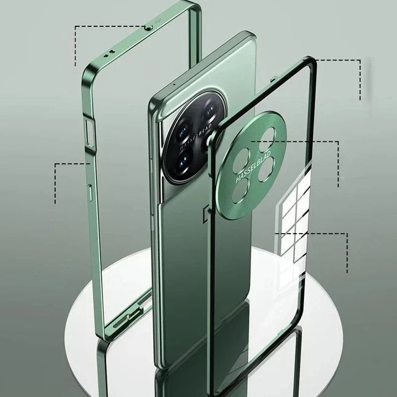 OnePlus 13 Series Aluminium Alloy Metal Frame Glass Case - Image 9