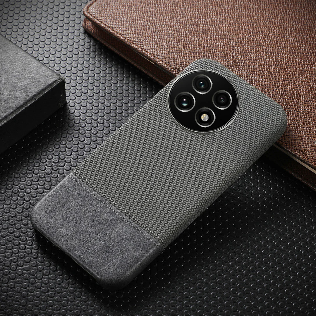 OnePlus 13 Series Retro Business Half Leather Case - Image 3