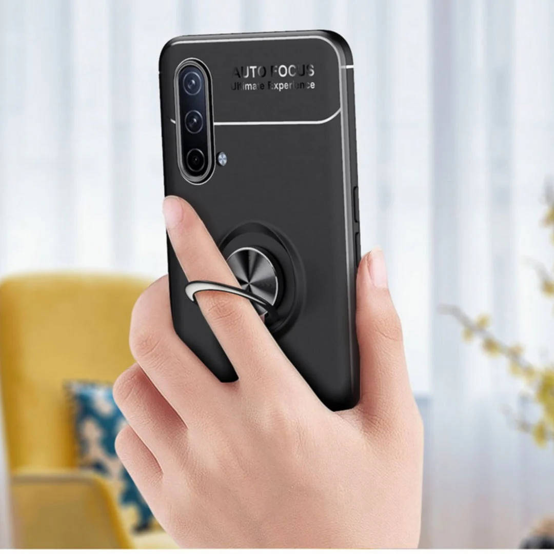 Metallic Finger Ring Holder Matte Case - OnePlus - Image 14