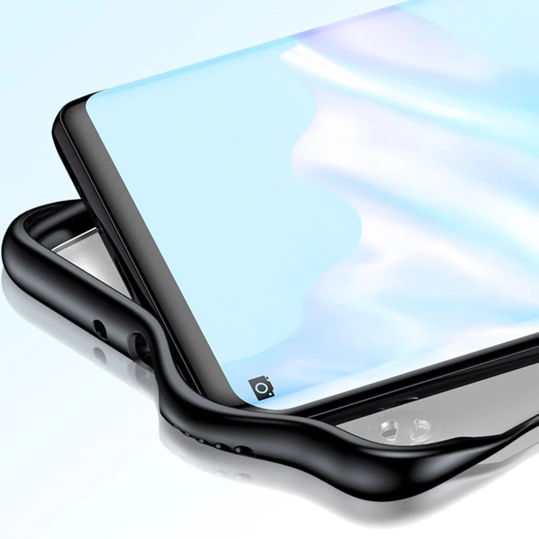 OnePlus 6 (2 in 1 Combo) Frameless Transparent Case + Lens Guard - Image 11