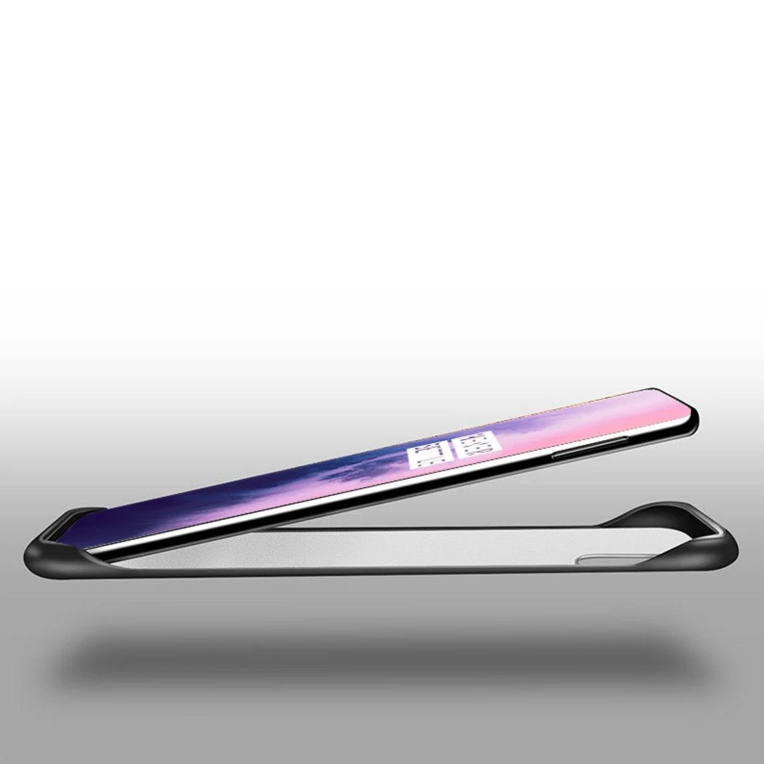 OnePlus 6 (2 in 1 Combo) Frameless Transparent Case + Lens Guard - Image 14
