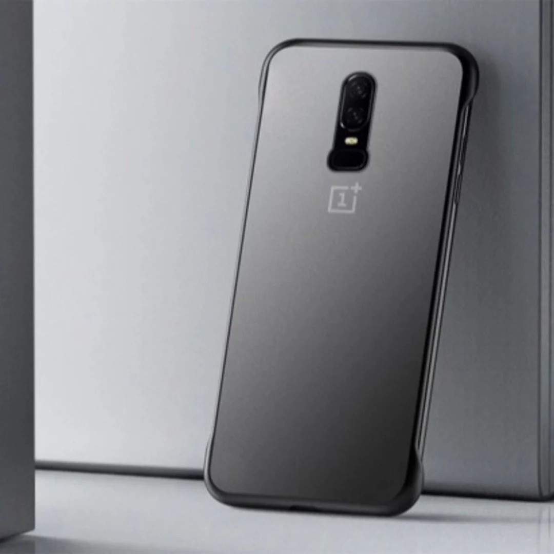 OnePlus 6 (2 in 1 Combo) Frameless Transparent Case + Lens Guard - Image 4
